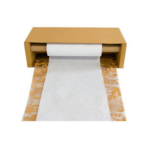 Rollo de envoltura de panal ecológico, embalaje perforado de Kraft Biodegradable, totalmente reciclable para embalaje en movimiento - Product Image 4