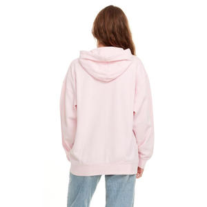 Sudadera con capucha corta para mujer, estilo moderno, suave, de forro polar, manga larga, informal, estilo urbano, con cordón ajustable, ligera - Product Image 2