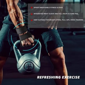 Logotipo personalizado de alta calidad al por mayor por Un buen fabricante nuevo estilo mejor material con la mejor tarifa para guantes de fitness de gimnasio mejor tarifa - Product Image 2