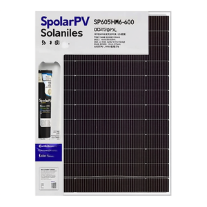 Panneau solaire SpolarPV SP605HM6-60L - Product Image 2