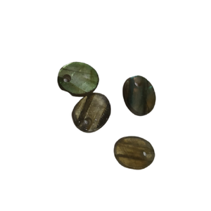 Perle de Lapis de 6mm avec 925 connecteurs de pierres précieuses de lunette de boucle d'argent et breloques de pierres précieuses connecteurs de pierres précieuses en gros - Product Image 5