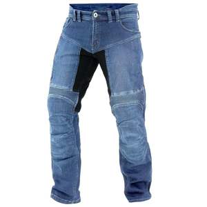 Jeans de moto pour homme D-Ride, inserts extensibles, protections de genou réglables, séchage rapide, respirant, haute qualité, idéal pour le tourisme - Product Image 1