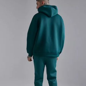 Ventes en gros de sweats à capuche surdimensionnés respirants en coton 100% pour hommes avec logo personnalisé, nom de l'entreprise, impression personnalisée, streetwear - Product Image 2