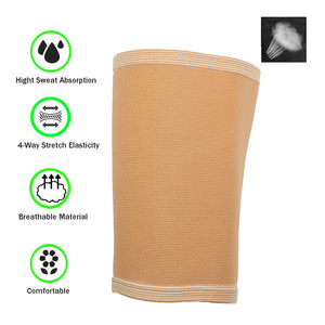 Genouillère tricotée à compression respirante, protection universelle unisexe toutes saisons, ajustement facile - Product Image 4