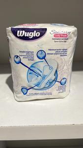 Wuglo ผ้าอนามัยผ้าฝ้ายอินทรีย์นุ่มสุขภาพดีระบายอากาศได้ดีดูดซับสุดยอดป้องกันการรั่วซึมแบบใช้แล้วทิ้งสำหรับผู้ใหญ่มีปีกแบบปกติ - Product Image 4