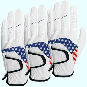 2025 Gants de golf de conception par sublimation avec logo personnalisé Gants de golf en cuir de mouton de haute qualité Fabricant de gants de golf respirants - Product Image 2