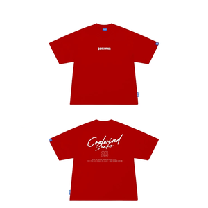 COOLWIND, camiseta de gofres de alta calidad para mujer, de talla grande, ecológica, transpirable, bordado, estampado de serpiente corto, elegante, de gran tamaño - Product Image 5