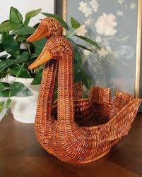 2025 Rattan Vase For Tree Handicraft Round <b>Hanging</b> <b>Baskets</b> plant pot planter <b>basket</b> - Product Image 3