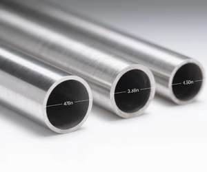 Tubo de acero inoxidable de alta calidad, venta directa de fábrica, fuente económica, tubo de 2'' ss304 316 201, acabado Hairline/BA/2B/8K espejo, ASTM A312 - Product Image 2