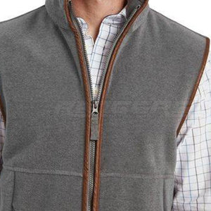 <b>Top</b> Selling Custom Logo <b>Men</b> Polar Fleece Vest <b>Thermal</b> Heated Winter Outdoor Fleece Vest - Product Image 4