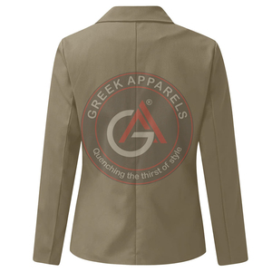 Vente en gros de nouvelle mode, blazer pour femmes avec impression personnalisée, vêtements d'affaires, blazer pour femmes, blazer personnalisé par sublimation - Product Image 4
