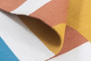 Alfombras de Trapo Trenzadas a Mano, 100% Algodón Natural Multicolor, Alfombras Orientales Bohemias Decorativas para el Hogar, Sala de Estar, Mascotas - Product Image 4