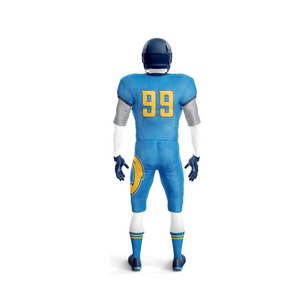 Uniforme de fútbol americano personalizable de alta calidad para jóvenes, pantalones de Jersey reversibles, números impresos transpirables cortos, nombres - Product Image 4