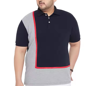 Polo de hombre de talla grande con logotipo personalizado al por mayor a precio bajo Polo de golf deportivo liso de secado rápido para hombre - Product Image 1