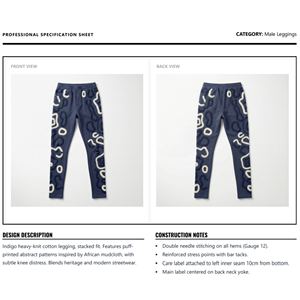 Pantalon utilitaire personnalisé Y2K pour homme, en toile mi-lourde, écologique, à séchage rapide, 3D pour graphisme, genou déchiré, coupe slim, streetwear - Product Image 6