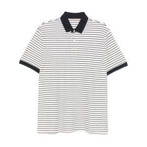 Mosaïque Impex T-shirts polo personnalisés pour hommes Vêtements de golf imprimés brodés T-shirts secs en coton polyester à motif uni blanc noir - Product Image 1