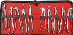 Juego de fórceps de extracción dental de acero inoxidable de primera calidad Juego completo de extracción de dientes para dentistas, instrumentos quirúrgicos dentales - Product Image 2