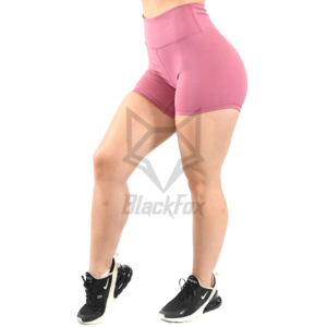 Latest Stylish <b>Women's</b> High Waist Compression Gym Shorts Custom Elastic Waist Booty Scrunch V Back <b>Leggings</b> Plain Dyed - Product Image 5