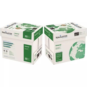 100% Woold Pulp Navigator A4 Papel de copia Color blanco 500 hojas por resma Papel de impresión/Doble papel A4 80gsm 75gsm 70gsm - Product Image 4