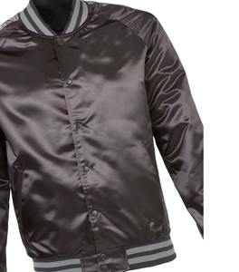 Veste en satin brodée personnalisée pour homme ou femme, veste bomber réversible à impression réfléchissante, veste pour homme de haute qualité en gros - Product Image 6