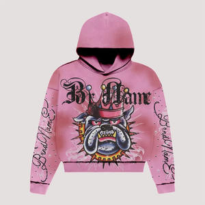 Nueva calidad superior al por mayor 100% algodón polar pulóver hombres Sudadera con capucha calle personalizada y ropa casual Sudadera con capucha para hombres - Product Image 3