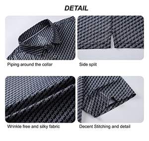 Coton unisexe anti-rétrécissement pour polo tissu piqué de haute qualité 210g personnalisable tissu piqué 210g grande taille imprimé - Product Image 3