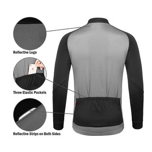 Jersey de ciclismo personalizado ligero para hombres, venta al por mayor, camisetas de Ciclismo de bicicleta, ropa de corte de carrera impresa - Product Image 4