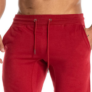 กางเกงคาร์โก้ของผู้ชายกางเกงกีฬาลำลองแฟชั่นแบบปักกางเกงผู้ชายผ้าขนแกะเอวกลางสำหรับ100% - Product Image 5