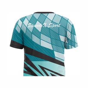 T-shirts personnalisés unisexe de haute qualité, confortables et flexibles en polyester/coton durable pour hommes - Product Image 4