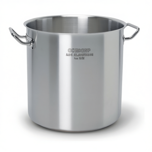 Olla para Sopa y Caldo Ballarini de Acero Inoxidable, Serie Profesional 9200, Cromado Satinado, 45 cm - Product Image 2