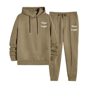 Nouveaux ensembles de survêtements décontractés pour hommes en polaire légère extensible dans les quatre sens avec logo personnalisé pour l'été - Product Image 1