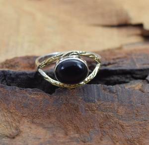 92 5 Silver <b>Ring</b> <b>Black</b> <b>Onyx</b> Handmade Gift for jewelry - Product Image 2