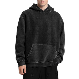 Sudaderas con Capucha para Hombre, 100% Algodón, Tejido Grueso de 300g, con Logotipo Personalizado Bordado, Alta Calidad - Product Image 2