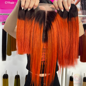 ช่อผมตรงจากเวียดนามเครื่อง100% ผมเรีมี่มีขนาดใหญ่ผ้าคู่ - Product Image 4