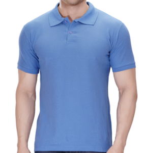 T-shirt polo en polyester 100% en vrac, pas cher, uni, manches courtes, jersey pour impression, promotion, événement, uniforme d'entreprise, approvisionnement - Product Image 3