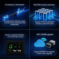 JKESS 200A Máx. 256S Sistema de Gestión de Baterías de Alto Voltaje 1000V, Caja de Control Maestra y Esclava con Wifi, Envío Rápido desde la UE