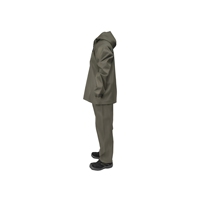 Impermeable y Cortavientos Unisex con Capucha, Resistente, con Logotipo Personalizable, Reflectante, Talla XL, para Todas las Estaciones