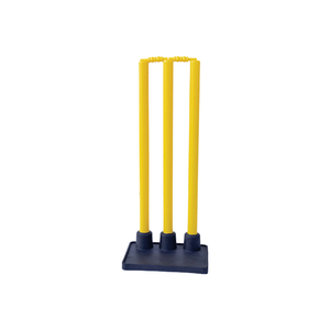 Base en caoutchouc lourd de haute qualité Cricket ensemble de souches en plastique équipement d'entraînement en plastique lourd pour la pratique et l'entraînement - Product Image 3