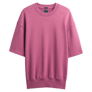 Sudadera de cuello redondo de Terry francés pesado, jersey con logotipo personalizado, sudadera de mujer, ropa de calle, Sudadera con capucha de talla grande al por mayor - Product Image 6
