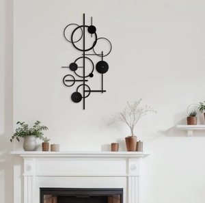 Professionnel créatif or métal décoration murale intérieur extérieur tenture hôtel restaurant maison salon chambre décoratif - Product Image 3