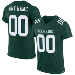 Camiseta de fútbol americano de diseño avanzado, uniforme ligero personalizado, ropa deportiva de secado rápido para jóvenes y entrenamiento profesional - Product Image 5