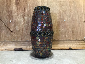 ความคิดสร้างสรรค์วินเทจโมเสคพายุเฮอริเคนเชิงเทียนตกแต่งบ้านที่ทำด้วยมือเชิงเทียนตกแต่งตกแต่งบ้านขนาดเล็ก - Product Image 4