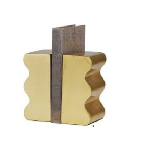 Sujetalibros contemporáneo hecho con aluminio duradero Los sujetalibros antideslizantes de color gris oscuro son livianos y resistentes al óxido - Product Image 5