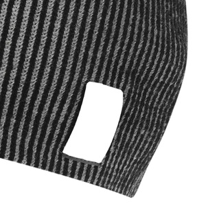 หมวกบีนนี่แบบกำหนดเอง ปักโลโก้ หมวกบีนนี่ผ้าโพลีเอสเตอร์ผสมคอตตอน หมวกไหมพรมหนาสำหรับฤดูหนาว กันลม หมวกบีนนี่ลายแจ็คการ์ด 2026 - Product Image 3