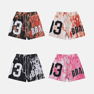 Pantalones Cortos Deportivos de Malla Sublimados con Logotipo de Marca Personalizada, Pantalones Cortos de Baloncesto para Hombre, Proveedor Mayorista OEM, Fábrica, Venta al por Mayor - Product Image 1
