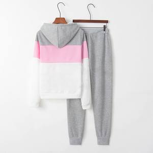 ชุดวอร์มสำหรับผู้หญิงผ้าฝ้าย100% มีหมวกสำหรับผู้ใหญ่ชุดวอร์มผ้าฝ้ายระบายอากาศเป็นมิตรต่อสิ่งแวดล้อมสำหรับฤดูหนาว - Product Image 2