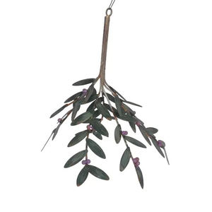 Diseño clásico Estilo americano Hierro Color verde Tamaño personalizado Adorno colgante de Navidad para el hogar Decoración de árboles al aire libre - Product Image 2