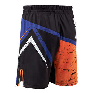 Pantalones Cortos de MMA Green Hill MMS-3851, Ropa Deportiva de Poliéster y Elastano, Sublimación, Ropa de Boxeo y Artes Marciales con Logotipo Bordado - Product Image 6
