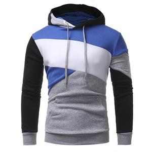 Sweats à capuche pour hommes, streetwear printemps, uni, poche, tissu jersey en mélange de polyester et de coton 180GSM, logo personnalisé, faible MOQ, livraison rapide, usine OEM - Product Image 3