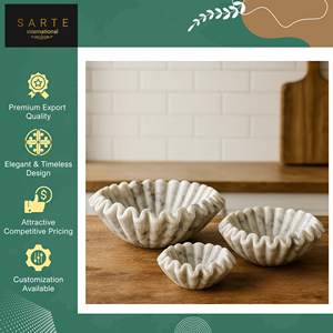Design unique de haute qualité, style indien écologique, pièce maîtresse décorative de table personnalisable pour la maison, bol naturel sculpté à la main - Product Image 2
